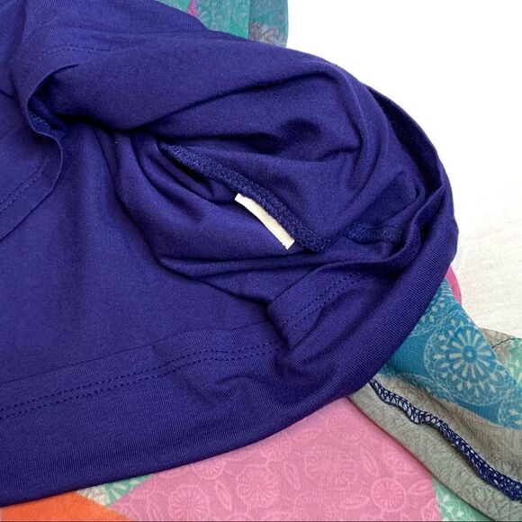 Desigual blue oton sleeveless geometric triangle dress size 40 medium - Picture 14 of 16